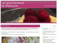 Tablet Screenshot of lesgourmandisesdemamoune.fr